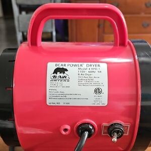 Red Portable Dryer